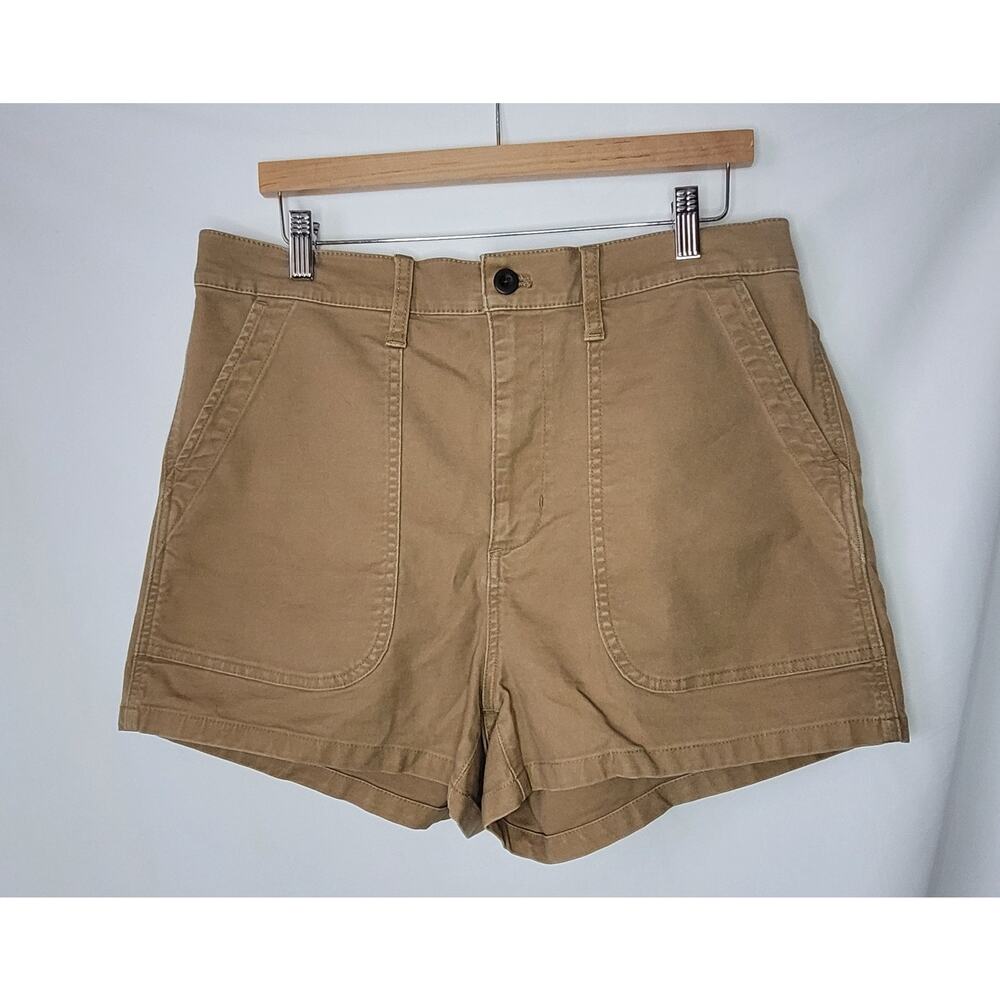Madewell- Women's Tan Shorts with 3 inch inseam- size 32 (14)